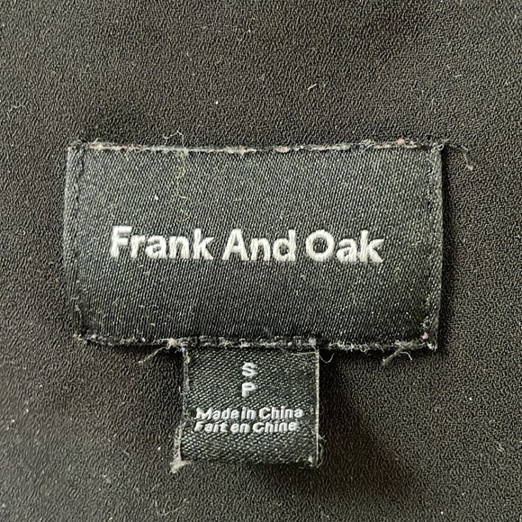 Frank & and Oak Plaid Check Jumpsuit Pant Suit Sleeveless Belt Button Small New - Picture 2 of 10